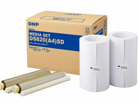 Набор картридж и фотобумага DNP DS-820 PPD формата А4 премиум
