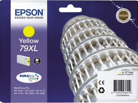 Картридж Epson T7904 ( yellow ), 17,1 мл (C13T79044010)