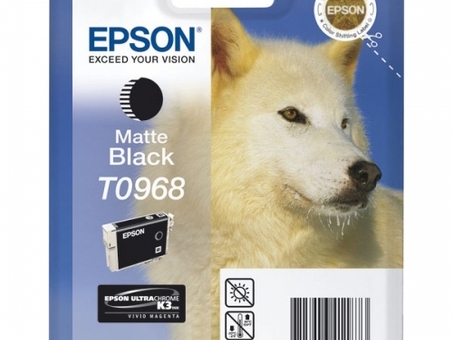 Картридж Epson T0968 ( matte black ) (C13T09684010)