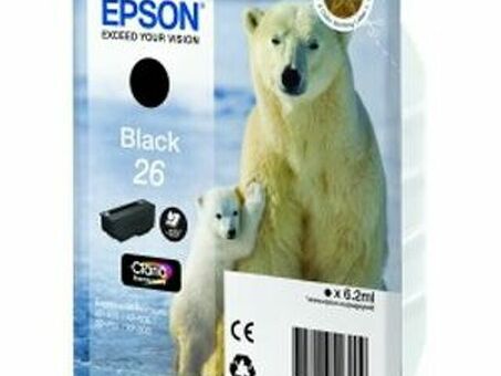 Картридж Epson Claria Premium Ink 26 Singlepack ( black ) (C13T26014012, C13T26014010) (C13T26014012)