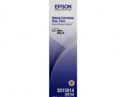 Картридж Epson Ribbon S015614 комплект ( black ) 2шт (C13S015614BA)