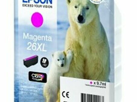 Картридж Epson Claria Premium Ink 26XL Singlepack ( magenta ) (C13T26334012, C13T26334010) (C13T26334012)