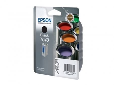 Картридж Epson T040 ( black ) (C13T04014010)