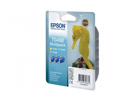 Картридж Epson T048B комплект (Y,LC,LM)3шт (C13T048B4010)