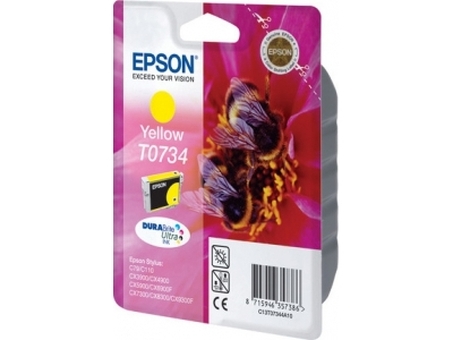 Картридж Epson T0734 ( yellow ) (C13T10544A10)