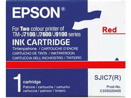 Картридж Epson SJIC7-R (red) (C33S020405)