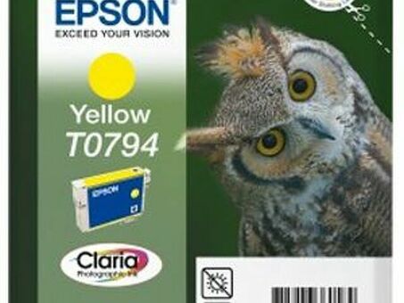 Картридж Epson Claria Photographic Ink T0794 Singlepack ( yellow ) (C13T07944010)