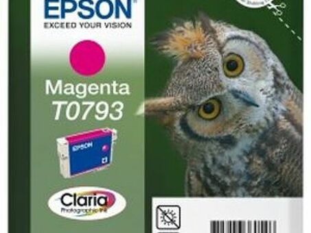 Картридж Epson Claria Photographic Ink T0793 Singlepack ( magenta ) (C13T07934010)