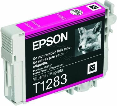 Картридж Epson T1283 ( magenta )3,5 мл (C13T12834021)