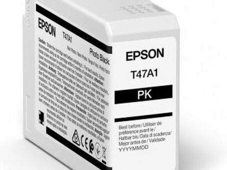 Картридж Epson UltraChrome Pro 10 Ink T47A1 ( black ), 50 мл (C13T47A100)