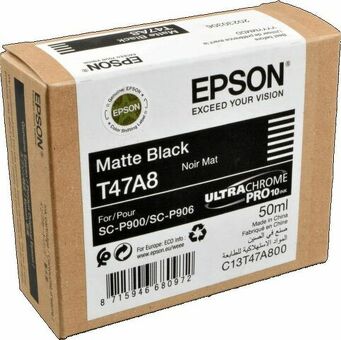 Картридж Epson UltraChrome Pro 10 Ink T47A8 ( matte black ), 50 мл (C13T47A800)