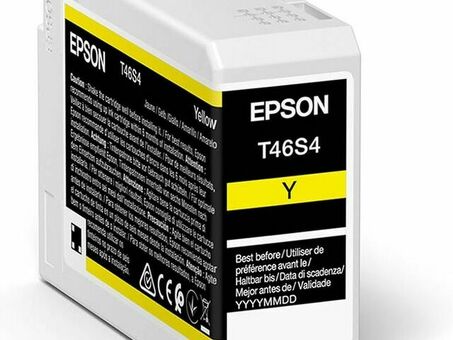 Картридж Epson UltraChrome Pro 10 Ink T46S4 ( yellow ), 25 мл (C13T46S400)