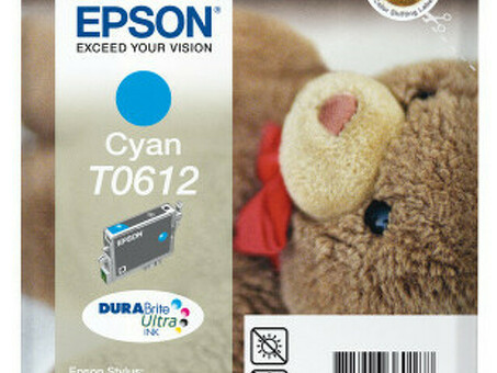 Картридж Epson DURABrite Ultra Ink T0612 (cyan), 8 мл (C13T06124010)