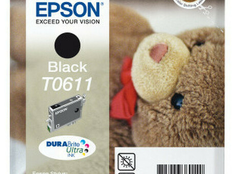 Картридж Epson DURABrite Ultr Ink T0611 (black), 8 мл (C13T06114010)