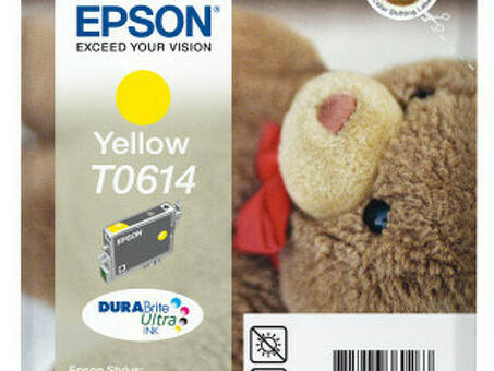 Картридж Epson DURABrite Ultra Ink T06114 (yellow), 8 мл (C13T06144010)