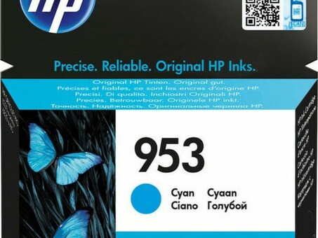 Картридж HP 953 (cyan), 700 стр. (F6U12AE)