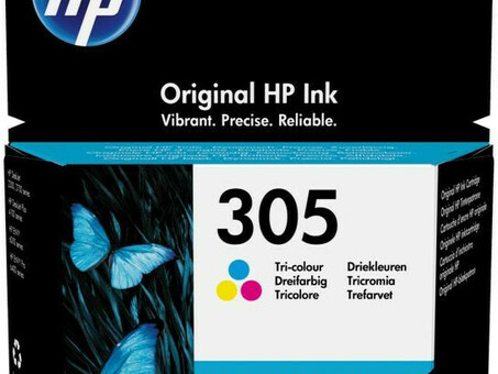 Картридж HP 305 Original Ink Cartridge (cyan/magenta/yellow), 100 стр. (3YM60AE)