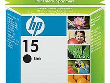 Картридж HP 15 (black), 500 стр (C6615DE)