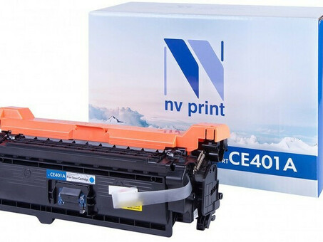 Картридж NVP совместимый NV-CE401A Cyan для HP Color LaserJet 500 M575dn/ 500 M575f/ M575c/ 500 M551dn/ 500 M551n/ 500 M551xh/ 500 M570dn/ 500 M570dw (6000k) (NV-CE401AC)