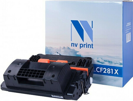 Картридж NVP совместимый NV-CF281X для HP LaserJet M605dn/ M605n/ M605x/ M606dn/ M606x/ M630dn/ M630f/ M630h/ Flow M630z/ M630h (25000k) (NV-CF281X)