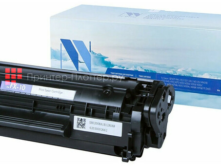 Картридж NVP совместимый NV-FX-10 для Canon MF4018/ MF4120/ MF4140/ MF4150/ MF4320d/ MF4330d/ MF4340d/ MF4350d/ MF4370dn/ MF4380dn/ MF4270/ MF4660PL/ MF4690PL/ Canon FAX-L100/ L120/ I-SENSYS FAX-L140/ L160 (2000k) (NV-FX10)