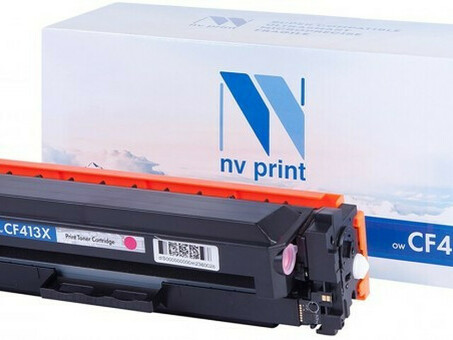 Картридж NVP совместимый NV-CF413X Magenta для HP Color LaserJet Pro M377dw/ M477fdn/ M477fdw/ M477fnw/ M452dn/ M452nw (5000k) (NV-CF413XM)