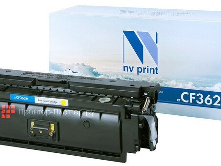 Картридж NVP совместимый NV-CF362A Yellow для HP Color LaserJet M552dn/ M553dn/ M553n/ M553x/ M577dn. M577f/ M577c (5000k) (NV-CF362AY)