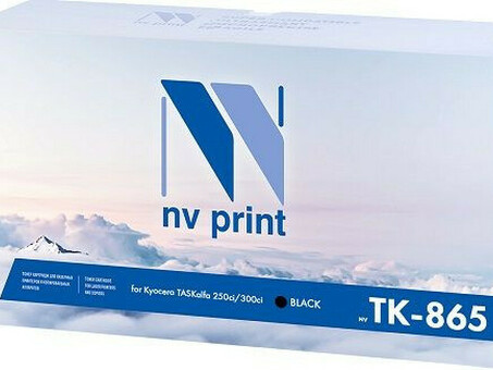 Картридж NVP совместимый NV-TK-865 Black для Kyocera TASKalfa 250ci/300ci (20000k) (NV-TK865Bk)