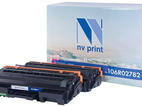 Картридж NVP совместимый NV-106R02782 для Xerox Phaser 3052/3260/ WC 3215/3225 (6000k), 2шт (NV-106R02782)