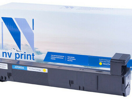 Картридж NVP совместимый NV-CF302A Yellow для HP LaserJet Color LaserJet flow M880z/ flow M880z+ (32000k) (NV-CF302AY)