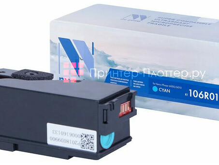 Картридж NVP совместимый NV-106R01631 Cyan для Xerox Phaser 6000 / 6010 (1000k) (NV-106R01631C)