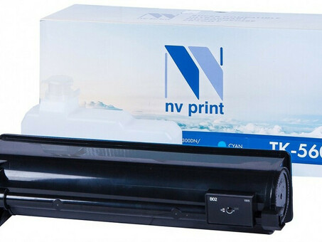 Картридж NVP совместимый NV-TK-560 Cyan для Kyocera FS C5300/ C5300DN/ C5350/ C5350DN (10000k) (NV-TK560C)