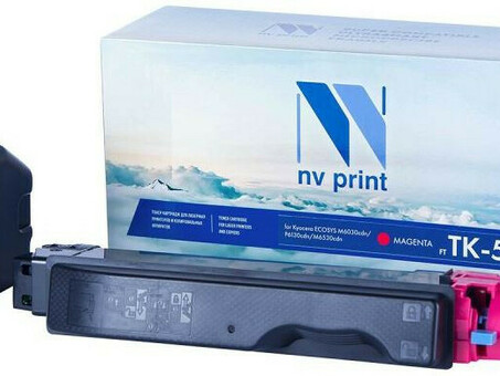 Картридж NVP совместимый NV-TK-5140 Magenta для Kyocera ECOSYS M6030cdn/ M6530cdn/ P6130cdn (5000k) (NV-TK5140M)