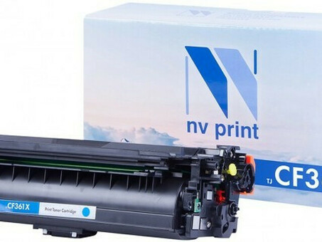 Картридж NVP совместимый NV-CF361X Cyan для HP Color LaserJet M552dn/ M553dn/ M553n/ M553x/ M577dn/ M577f/ M577c (9500k) (NV-CF361XC)