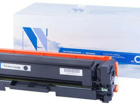 Картридж NVP совместимый NV-CF400A Black для HP Color LaserJet Pro M252dw/ M252n/ M274n/ M277dw/ M277n (1500k) (NV-CF400ABk)