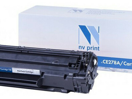 Картридж NVP совместимый NV-CE278A/NV-728 универсальные для HP/Canon LaserJet Pro P1566/ P1606dn/ M1536dnf/ i-Sensys 4410/ 4430/ 4450/ 4550/ 4550d/ 4570/ 4570dn/ 4580/ 4580dn/ 4730/ 4750/ 4780w/ 4870/ 4870dn/ 4890/ 4890dw (2100k) (NV-CE278A/728)