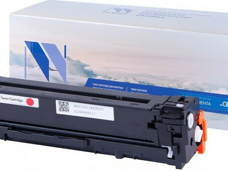 Картридж NVP совместимый NV-CB543A/NV-716 Magenta универсальные для HP/Canon Color LaserJet CP1215/ CP1515n/ CM1312/ CM1312nfi/ i-SENSYS LBP-5050/ MF8030C/ MF8050C/ 8080C (1400k) (NV-CB543A/716M)