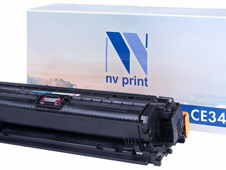 Картридж NVP совместимый NV-CE343A Magenta для HP Color LaserJet 700 M775dn/ 700 M775f/ 700 M775z/ 700 M775z+ (16000k) (NV-CE343AM)