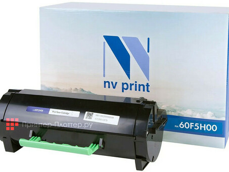 Картридж NVP совместимый NV-60F5H00 для Lexmark MX 310/ 310dn/ 410/ 410de/ 510/ 510de/ 511/ 511de/ 511dhe/ 511dte/ 610/ 611/ 611de/ 611dhe (10000k) (NV-60F5H00)