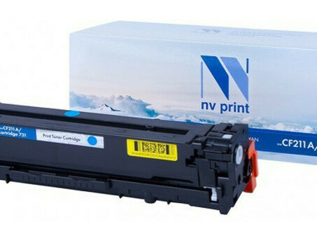 Картридж NVP совместимый NV-CF211A/NV-731 Cyan универсальные для HP/Canon LaserJet Pro 200 color MFP M276n/ MFP M276nw/ 200 M251n/ M251nw/ LBP 7100 i-Sensys 7100CN/ 7110/ 7110CW/ MF 623CN/ 628CW/ 8230/ 8230CN/ 8280/ 8280CW (1800k) (NV-CF211A/731C)