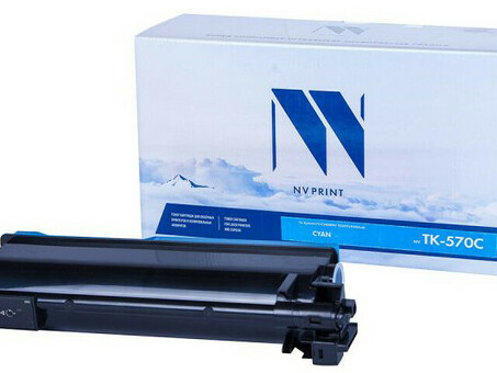 Картридж NVP совместимый NV-TK-570 Cyan для Kyocera Ecosys P7035/ P7035cdn/ FS C5400DN (12000k) (NV-TK570C)