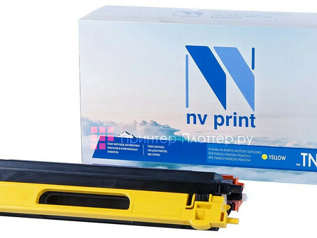 Картридж NVP совместимый NV-TN-135T Yellow для Brother DCP-9040CN/ HL-4040CN/ HL-4050CDN/ MFC-9440CN/ MFC-9450CDN (4000k) (NV-TN135TY)