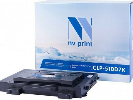 Картридж NVP совместимый NV-CLP-K510D7 Black для Samsung CLP 510/ 510N/ 515/ 515N (7000k) (NV-CLPK510D7Bk)