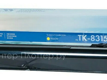 Тонер-картридж NVP совместимый NV-TK-8315 Yellow для Kyocera FS-Taskalfa-2550ci (6000k) (NV-TK-8315Y)