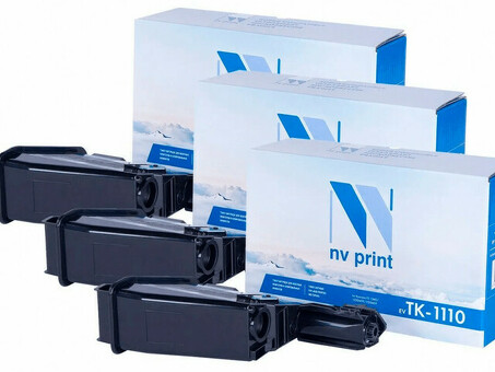 Картридж NVP совместимый NV-TK-1110-SET3 для Kyocera FS-1040/ FS-1020MFP/ FS-1120MFP (2500k) (3 шт) (NV-TK1110-SET3)