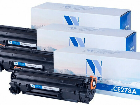 Картридж NVP совместимый NV-CE278A-SET3 для HP LaserJet Pro P1566/ P1606dn/ M1536dnf (2100k) (3 шт) (NV-CE278A-SET3)