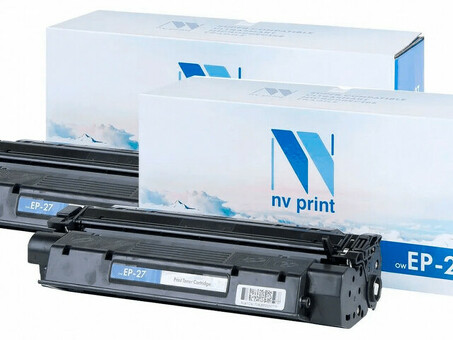 Картридж NVP совместимый NV-EP-27-SET2 для Canon LBP3200/ Canon LaserBase MF3110/ MF3240/ MF5630/ MF5650/ MF5730/ MF5750/ MF5770 (2500k) (2 шт) (NV-EP27-SET2)