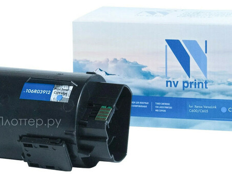 Картридж NVP совместимый NV-106R03912 Cyan для Xerox VersaLink C600/C605 (10100k) (NV-106R03912 C)