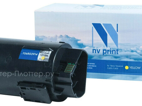 Картридж NVP совместимый NV-106R03914 Yellow для Xerox VersaLink C600/C605 (10100k) (NV-106R03914 Y)