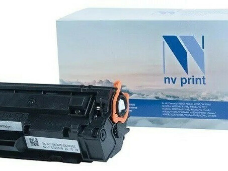 Картридж NVP совместимый NV-CB435A/CB436A/CE285A для HP LaserJet P1005/P1006/M1120/M1120n/P1505/P1505n/M1522n/M1522nf/P1102/P1102W/M1132/M1212/M1212nf/M1214nfh/M1217nfw/Canon i-SENSYS LBP6000/LBP6000B (2000k) (NV-CB435A/436A/285)